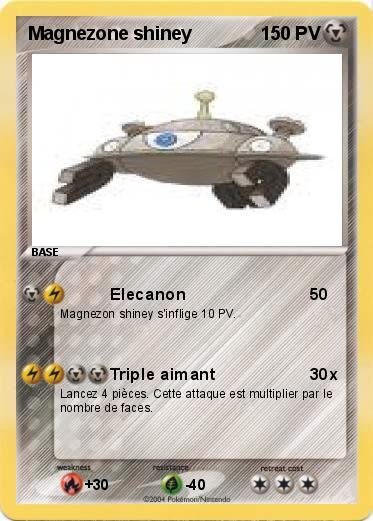 Pokemon Magnezone shiney