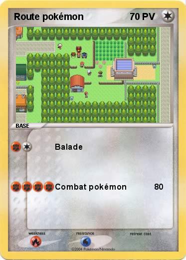 Pokemon Route pokémon