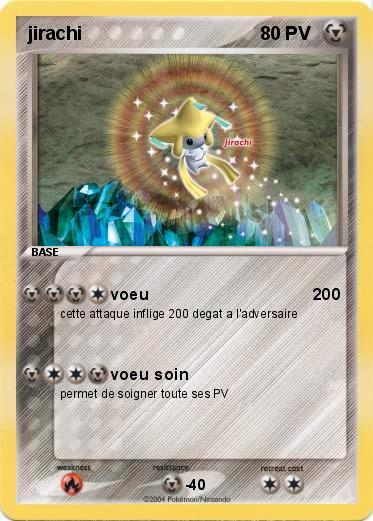 Pokemon jirachi                               