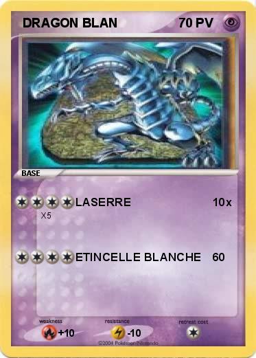 Pokemon  DRAGON BLAN