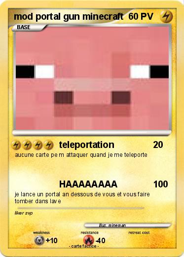 Pokemon mod portal gun minecraft