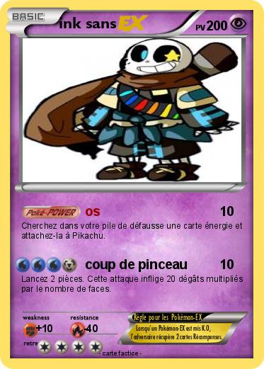 Pokemon ink sans