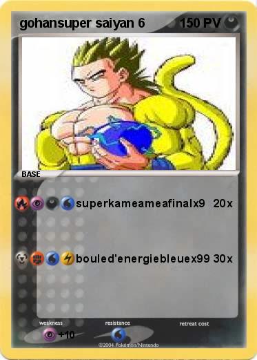 Pokemon gohansuper saiyan 6