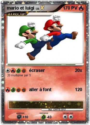 Pokemon mario et luigi