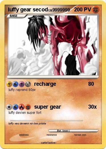 Pokemon luffy gear secod