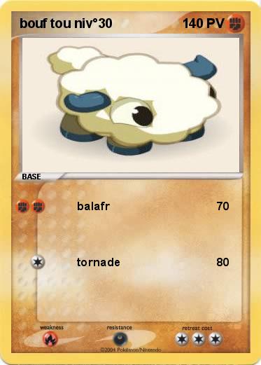 Pokemon bouf tou niv°30