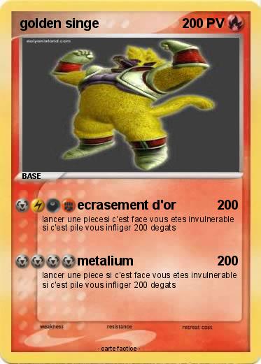 Pokemon golden singe