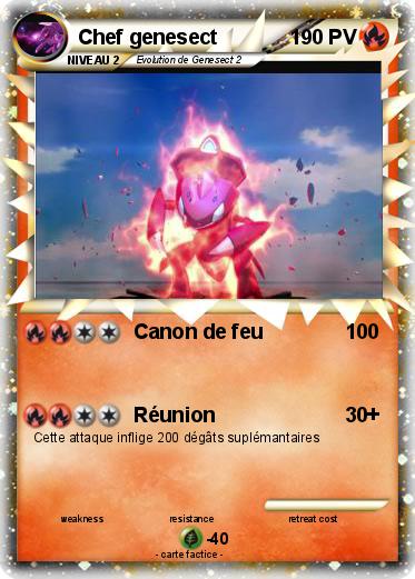 Pokemon Chef genesect