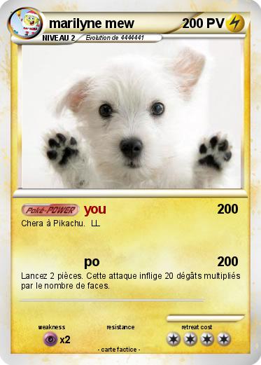 Pokemon marilyne mew