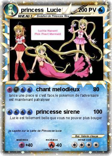 Pokemon princess  Lucie