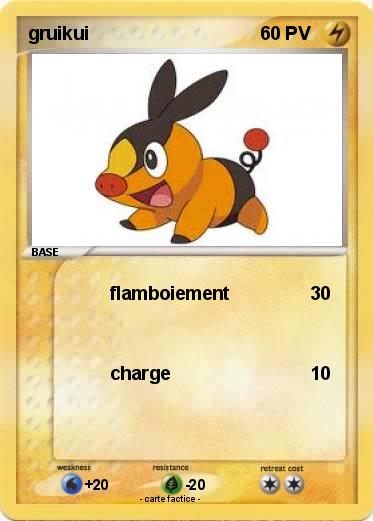 Pokemon gruikui