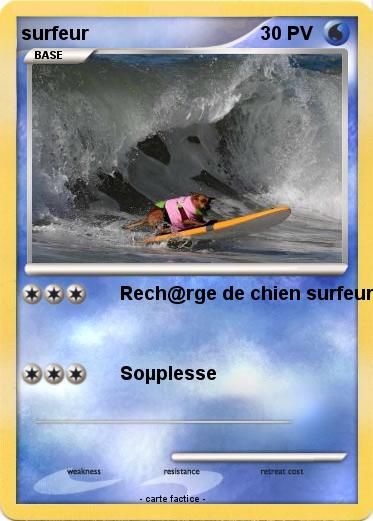 Pokemon surfeur