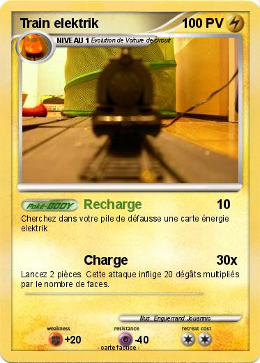 Pokemon Train elektrik