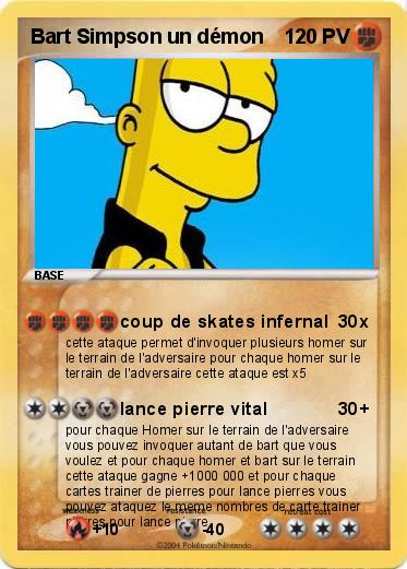 Pokemon Bart Simpson un démon 