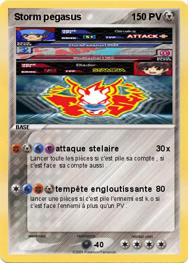 Pokemon Storm pegasus