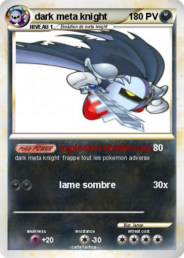 Pokemon dark meta knight
