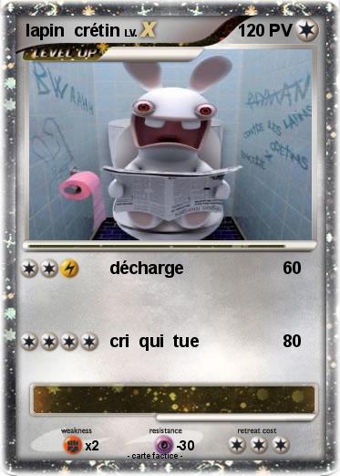 Pokemon lapin  crétin