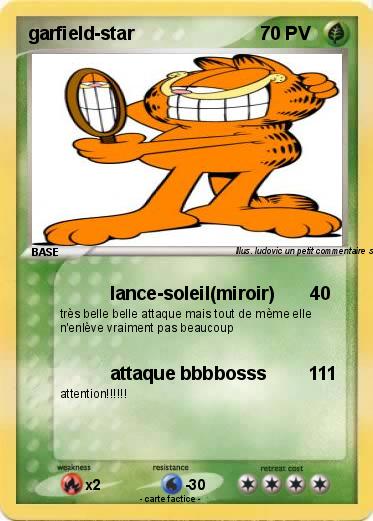 Pokemon garfield-star