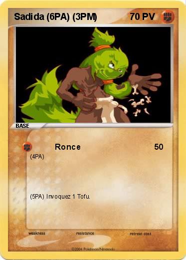 Pokemon Sadida (6PA) (3PM)