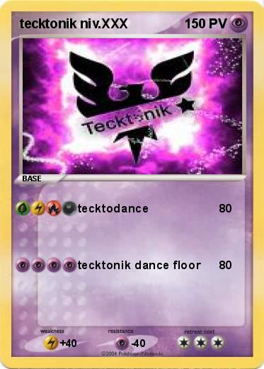 Pokemon tecktonik niv.XXX