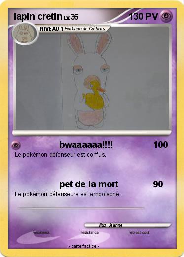 Pokemon lapin cretin
