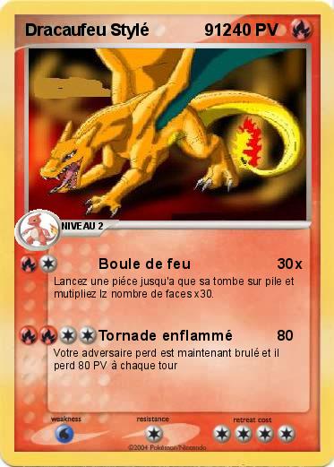 Pokemon Dracaufeu Stylé            912