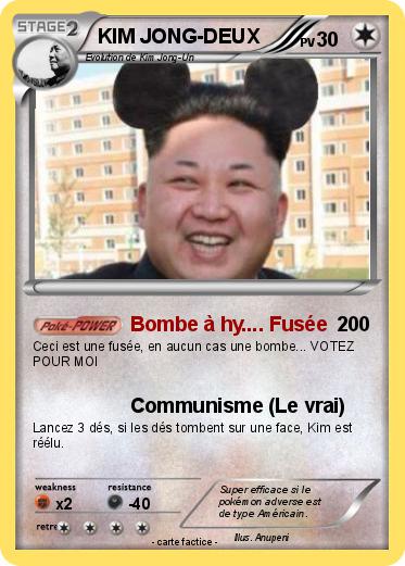 Pokemon KIM JONG-DEUX