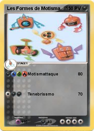 Pokemon Les Formes de Motisma