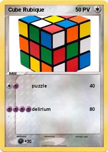 Pokemon Cube Rubique