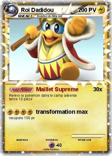 Pokemon Roi Dadidou