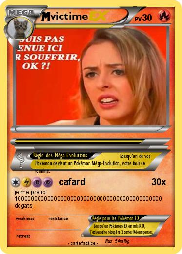 Pokemon victime