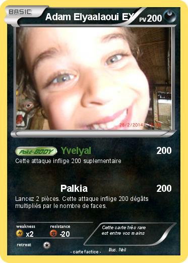 Pokemon Adam Elyaalaoui EX