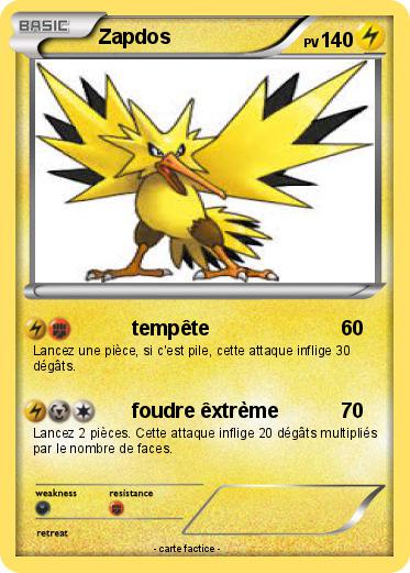 Pokemon Zapdos