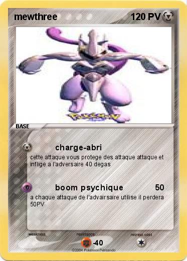 Pokemon mewthree