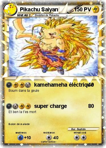 Pokemon Pikachu Saiyan