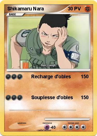Pokemon Shikamaru Nara