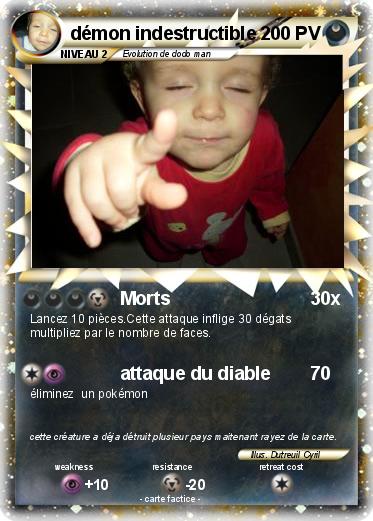 Pokemon démon indestructible