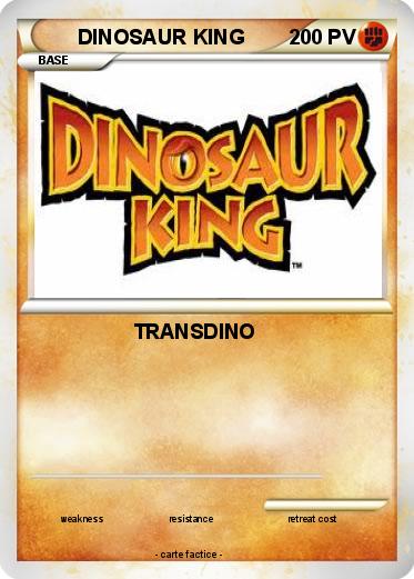 Pokemon DINOSAUR KING