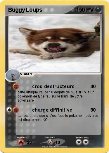 Pokemon Buggy Loups
