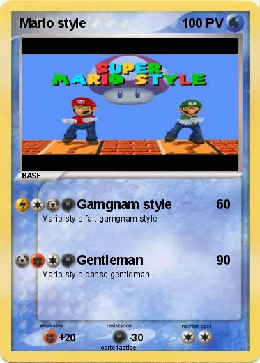 Pokemon Mario style