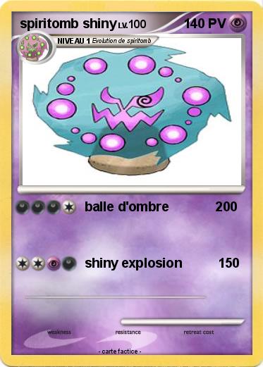 Pokemon spiritomb shiny