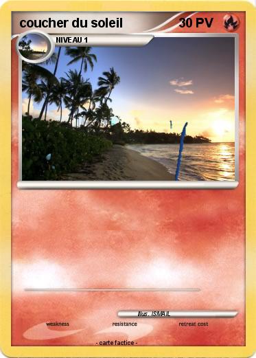 Pokemon coucher du soleil