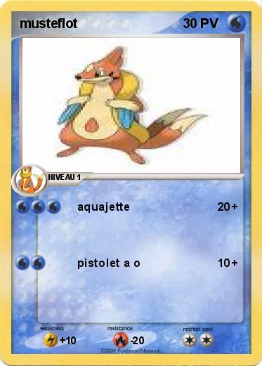 Pokemon musteflot