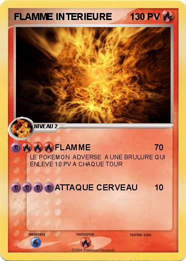 Pokemon FLAMME INTERIEURE