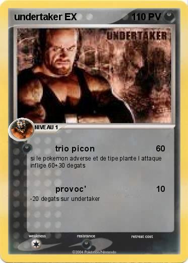 Pokemon undertaker EX