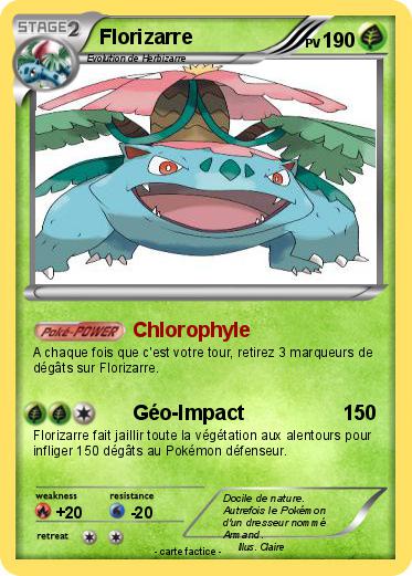 Pokemon Florizarre
