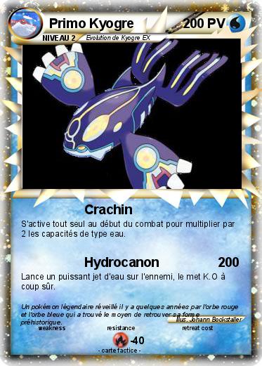 Pokemon Primo Kyogre