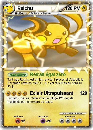 Pokemon Raichu