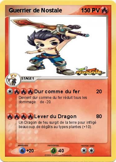Pokemon Guerrier de Nostale
