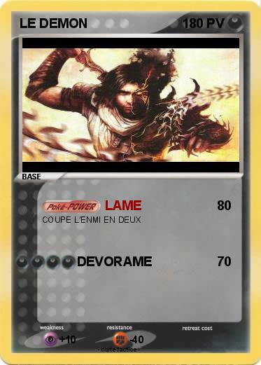 Pokemon LE DEMON